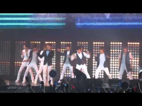 [fancam] 110611 Super Junior - Super Girl @ SM Town Paris