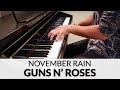 November Rain - Guns N' Roses | Piano Cover + Sheet Music