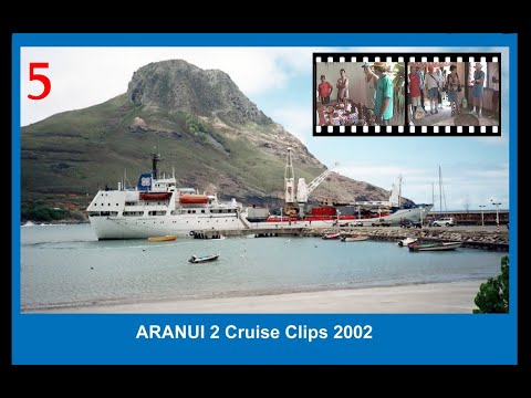 ARANUI 2 Cruise to the Marquesas 2002 Video 5 HIVA OA Atuona + FATU HIVA Omoa
