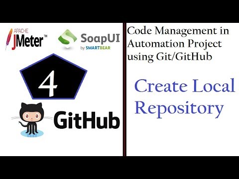 Code Management (SoapUI & JMeter) - Create Local Repository