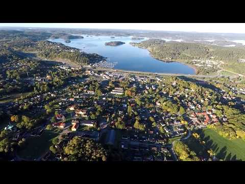 Höstflyg över Ljungskile