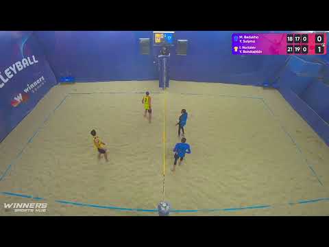 14:00 M.Bedukha / Y.Sulyma | I.Horiaiev / Y.Bohdashkin 22.01.2023 | Winners Beach Volleyball