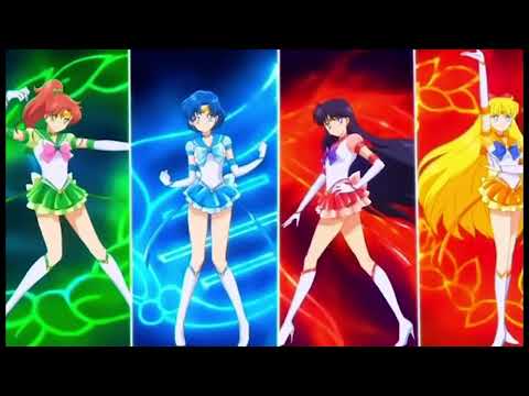 Sailor Moon OST - Inner Senshi Crystal Power Theme (extended)