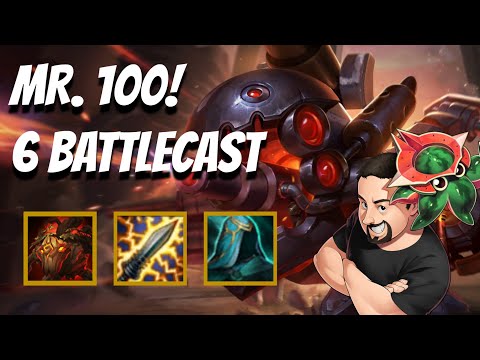 A Mr. 100 Games with 6 Battlecast | TFT Galaxies | Teamfight Tactics