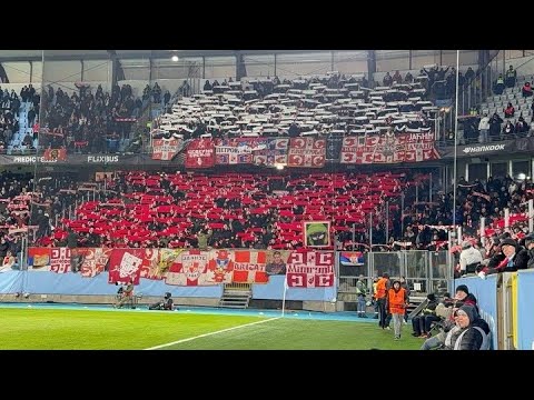 Delije in away sector || Malmö - Crvena zvezda 22/01/2026 UEFA Europa League