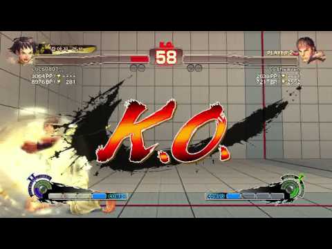 SSF4AE 2012 CLking's Ryu Rank match