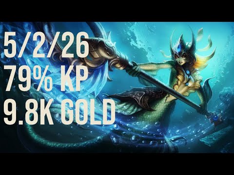 Targamas Nami Support vs Sona EUW 11.10 Challenger Replay