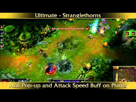 League of Legends Champion Preview - Zyra Rise of the Thorns