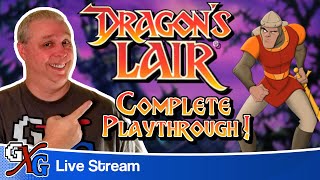 Dragon&#39;s Lair Complete Playthrough! - GenXGrownUp Live