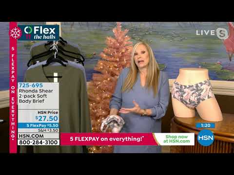 Rhonda Shear 2pack Soft Body Brief