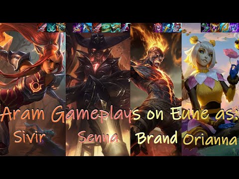 Aram Gameplays on Eune as: Sivir Senna Brand Orianna