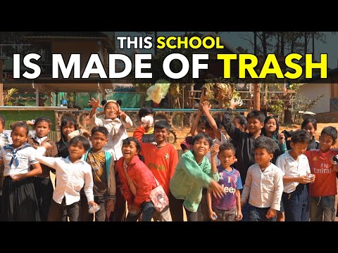 This School Is Made Of Trash