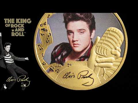 Half-Crown-Gedenkmünze "Elvis Presley – The King of Rock ’n’ Roll" | Jetzt bei MDM