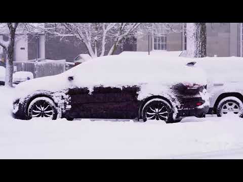 12-12-2020 Cadillac, MI - Heavy Snowstorm - Accidents - Cleanup