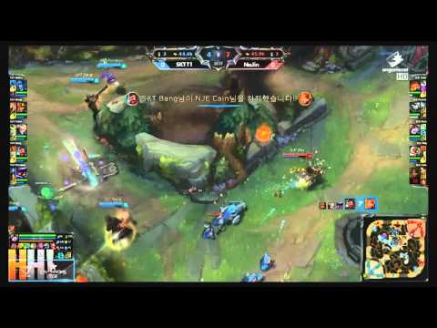 SKT T1 vs Najin e-mFire - Game 1 - Highlights - LCK Spring 2015 - W7D1