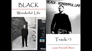 Black - Leave Yourself Alone  - WONDERFUL LIFE (Track 12)