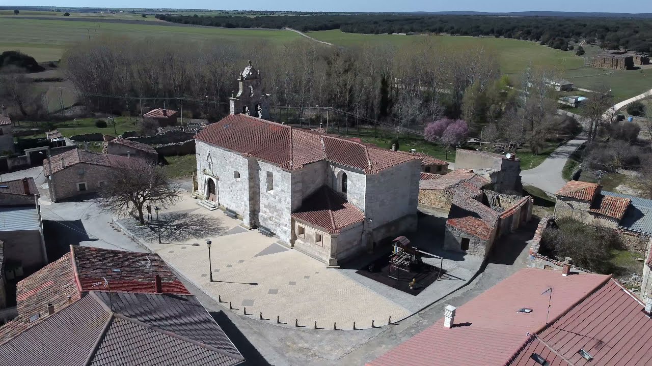 Vistas aéreas de Cilleruelo de Arriba