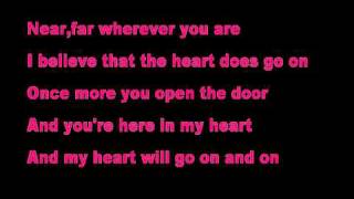 My Heart Will Go On (Definitive Mix) with lyrics