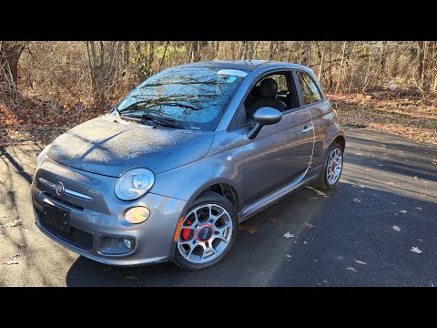 2012 Fiat 500 Sport Automatic w/ 12k Miles POV Test Drive/Review