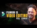 Filmora 13 Video Editing Course सब कुछ सीखे हिंदी में