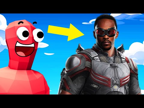 I UPGRADE This Wobbler Into The Avengers FALCON! - TABS Unit Creator