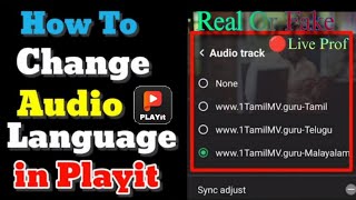 Playit app se video language change problem 2024 🤯🤯_🔴Live prof