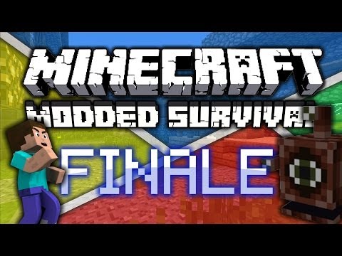 Minecraft MODDED Survival - Ep 27 FINALE - 'FLYING MASTER!' - Minecraft with LOADS of Mods!