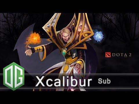 OG.Xcalibur Invoker Gameplay - Ranked Match - OG Dota 2