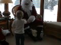 Aubrey Warming Up To Santa