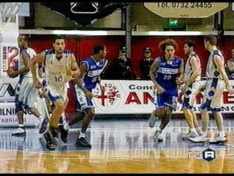 Serie A 2002/'03 Fabriano Basket - Oregon Scientific Cantù 76-84