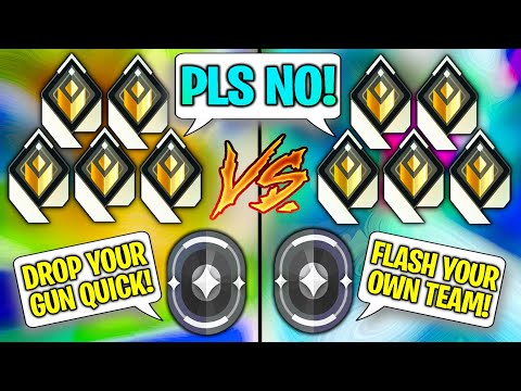 5 Radiant VS 5 Radiant BUT they have an IRON COACH - Valorant