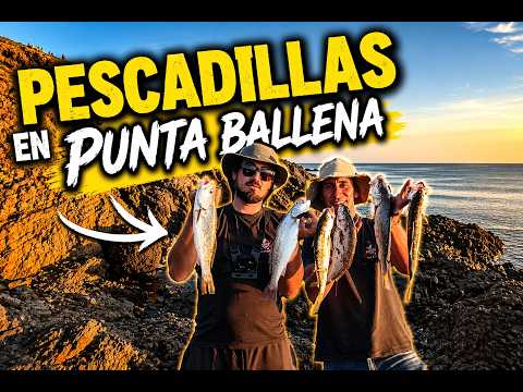 Punta Ballena: pescadilla y un gran atardecer