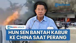 Dituding Kabur ke China seusai Dalangi Pertempuran Lawan Thailand, Eks PM Kamboja Buka Suara