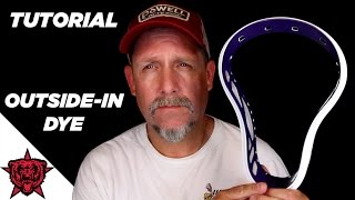 How to Dye a Lacrosse Stick - Outside In Dye
