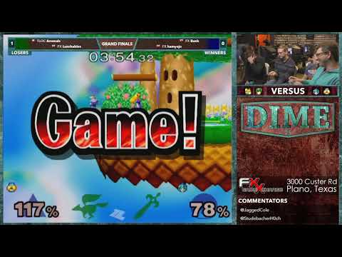 DIME 25 - Arsenals + Lunchables vs hamyojo + Bunk - Grand Finals Melee