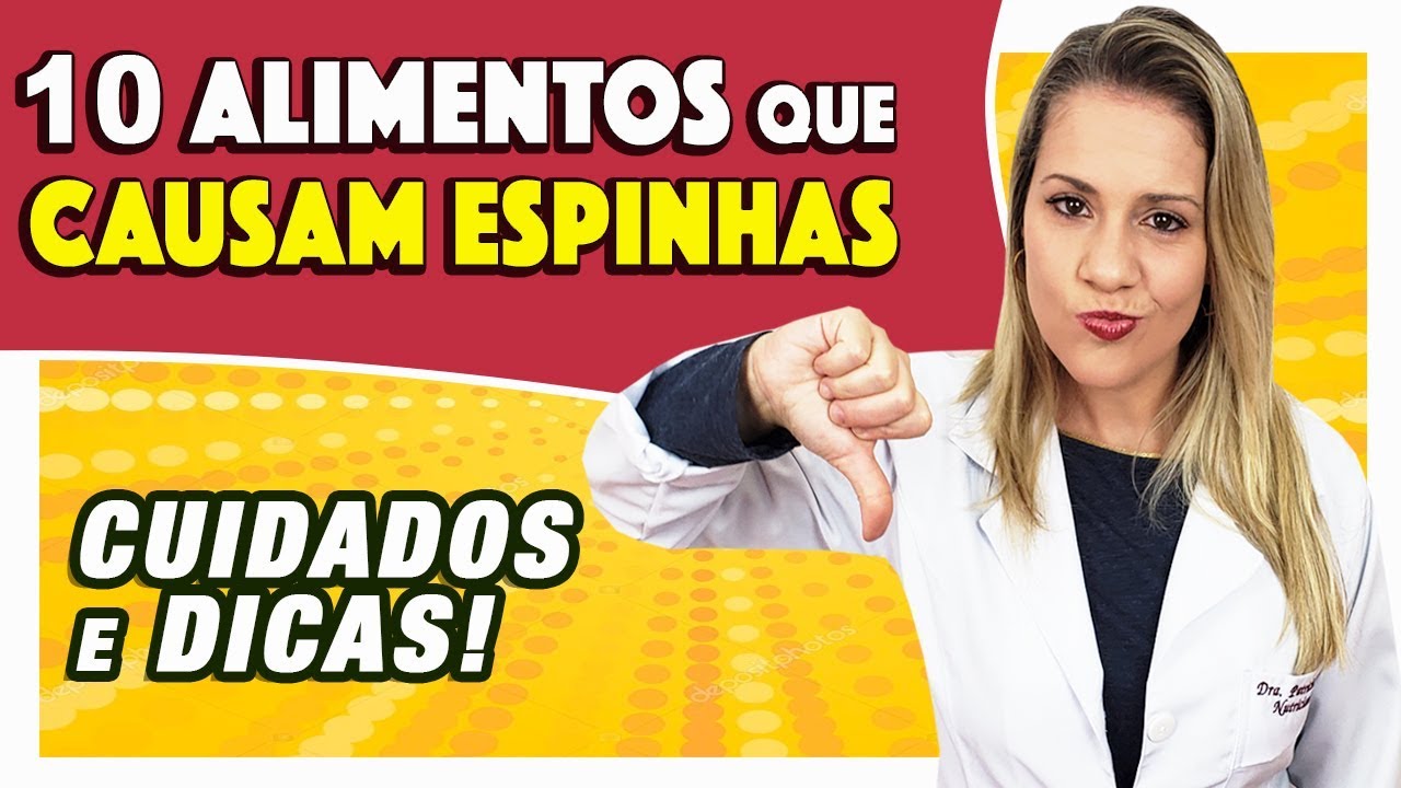 10 Alimentos Que Causam Espinhas e Cravos [CUIDADOS e DICAS]