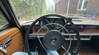 1973 Mercedes-Benz 280SE 4.5 Sedan - Start Up