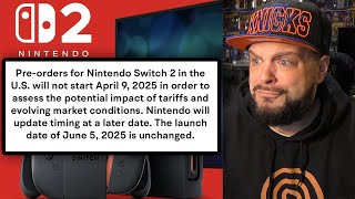 Nintendo DELAYS Switch 2 Pre-Orders - Price MAY Go Up!