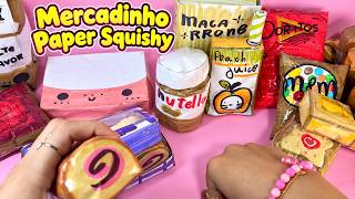 Mercadinho de Paper Squishies! 🛒✨ Historinha de Faz de Conta