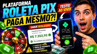 😱ROLETA PIX PAGA MESMO? ROLETA PIX É CONFIÁVEL? TESTE REAL (2026)