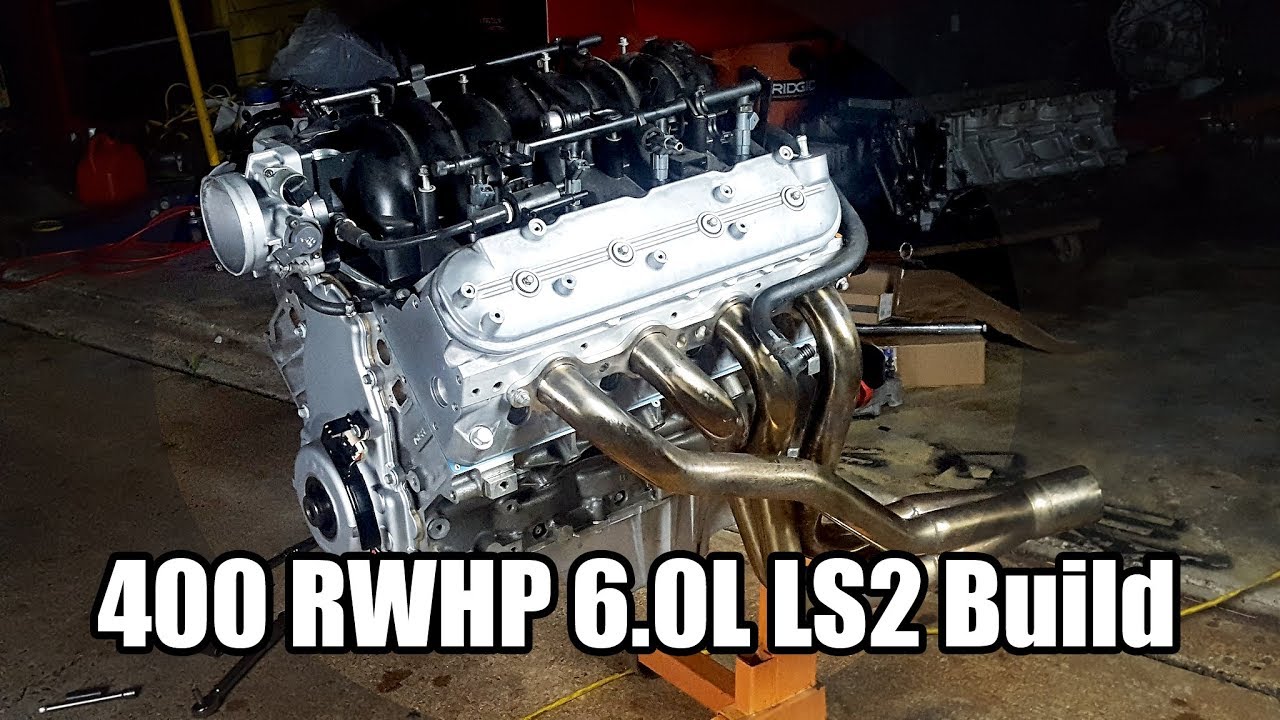 400 RWHP 6.0L LS2 Engine Build in 10 minutes