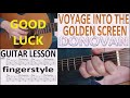 VOYAGE INTO THE GOLDEN SCREEN - DONOVAN fingerstyle GUITAR LESSON