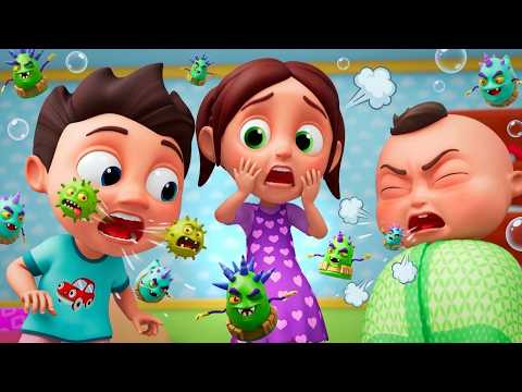 Hapşu Şarkısı 🦠 Eğitici ve Eğlenceli Şarkılar | Mini Mini Kids