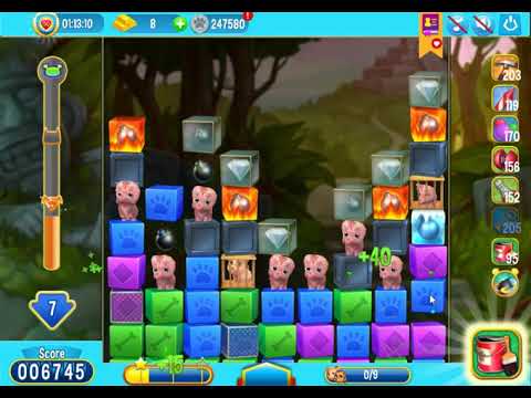 Pet Rescue Saga level 3157 no boosters ►TOBIAS DEAMON◄