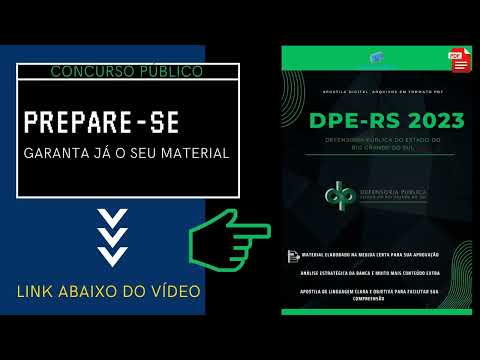 Apostila DPE RS Economia 2023