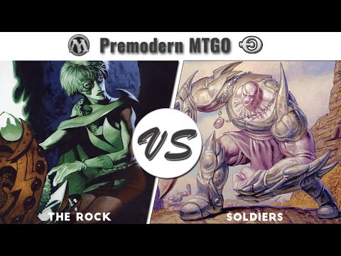 Premodern Test - The Rock vs Soldiers