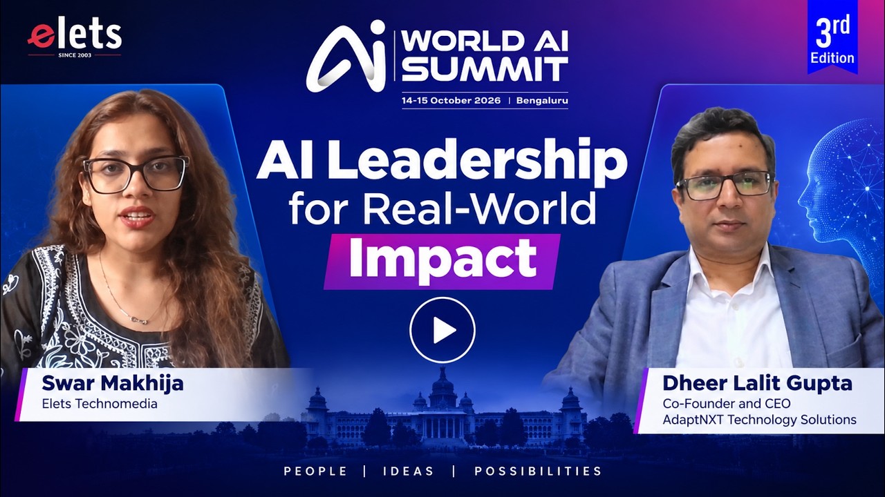 Dheer Lalit Gupta World AI Summit 2026 Leadership Dialogue
