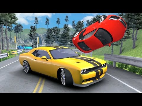 Extreme Car Beam Jump Demolition Derby - Real Mega Car Crash Driving 3D Game #2 - Android Gameplay