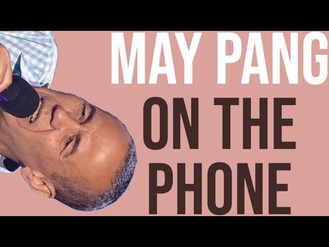 May Pang on the Phone