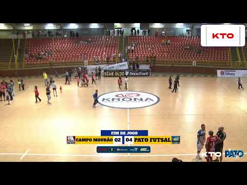 CAMPO MOURÃO X PATO FUTSAL - AO VIVO - CAMPEONATO PARANAENSE 2023